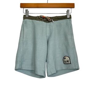 Howler Brothers Boys Tranquilo Chill Shorts Terry Size Small Sea Foam Green